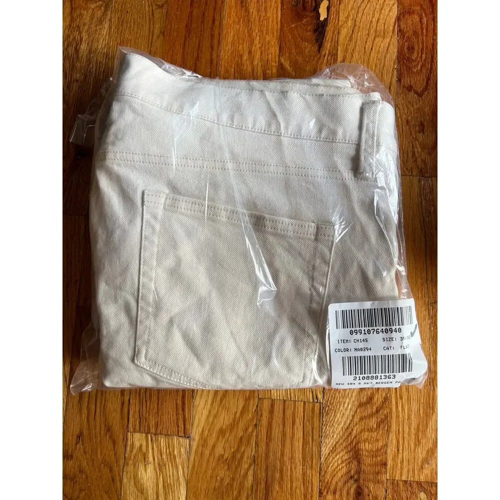 J. Crew 484 Slim-fit Bergen five-pocket pant in Sandwashed Canvas NWT size 35/32